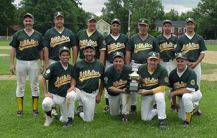 2001 Athletics team picture