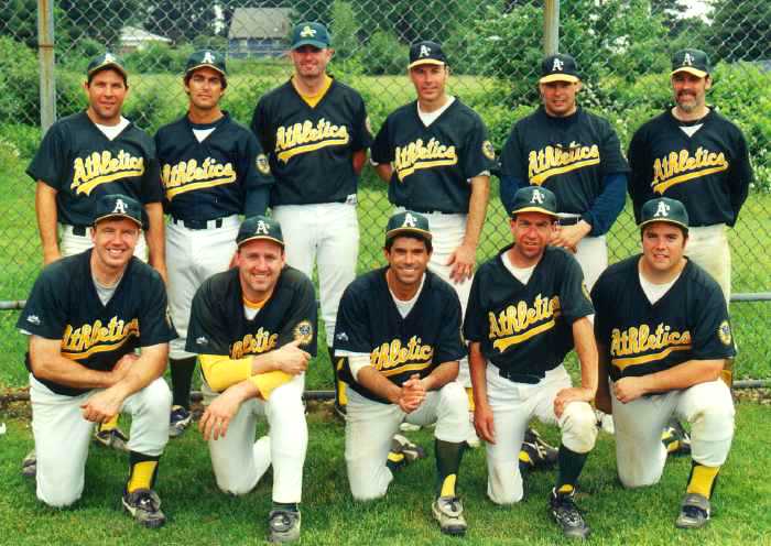 1999 Athletics team picture