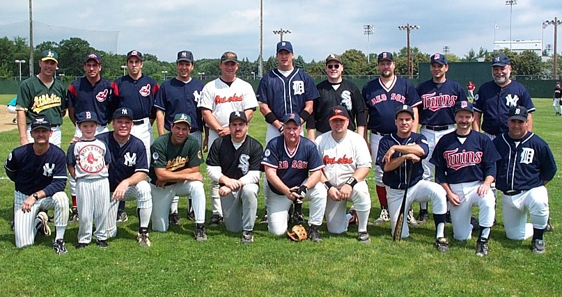 2001 American League team picture