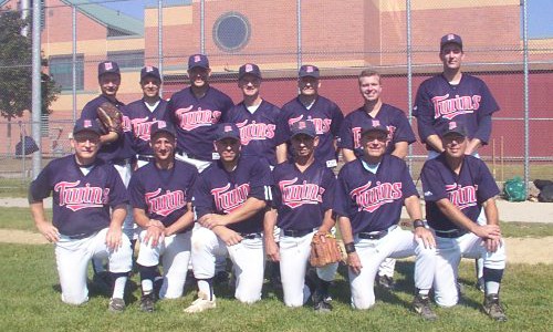 2001 Twins team picture